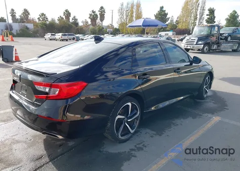 2021 Honda Accord Sport 2.0T из США, поврежденный, VIN 1HGCV2F32MA034051
